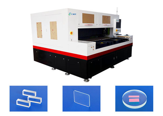 Thick Optical Filters Glass Laser Cutting Machine With 600*700mm Cutting Area