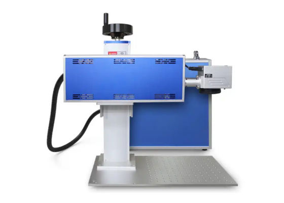 Metal CO2 Fiber Laser Marking Machine 30W 50W Desktop Laser Marker