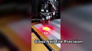 مبرد أظافر 3 مم، قطع الزجاج بالليزر