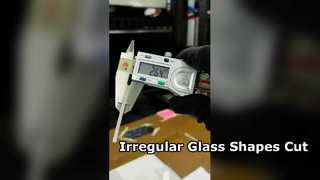 قطع ليزر زجاج ياقوت 3 ملم للأشكال غير المنتظمة