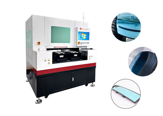 Auto Glass Mirror Cutting Machine 1064nm Laser Cutting Machine 50W 80W