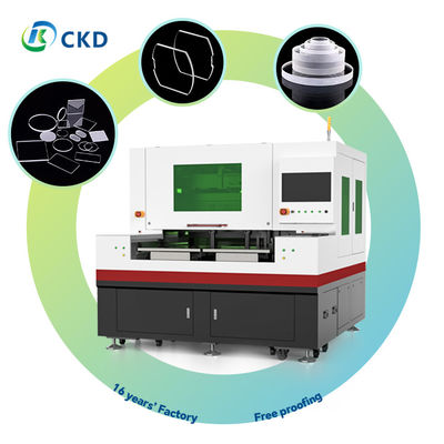 Precision Laser Cutting Machine 2150mm × 2080mm × 1960mm for Environmental Protection Glass