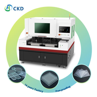 1064nm Infrared Picosecond Optical Glass Laser Cutting Machine / Thick Glass Laser Cutting Machine