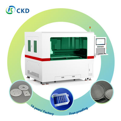 2D Pattern Generating 100W Laser Drilling Machine With Over 500Kg Load Capacity