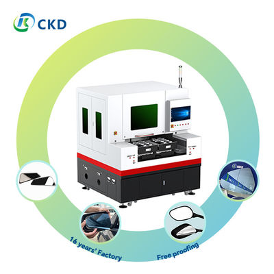 HTI Decorative Mirror Laser Cutting Machine with 3.5KW Motor and Adjustable Cutting Speed 0-500mm/s