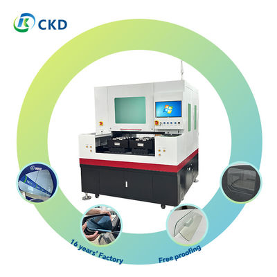 HTI CNC Glass Mirror Cutter with 0-45° Cutting Angle 0.2-5mm Capacity and 0-500mm/s Speed