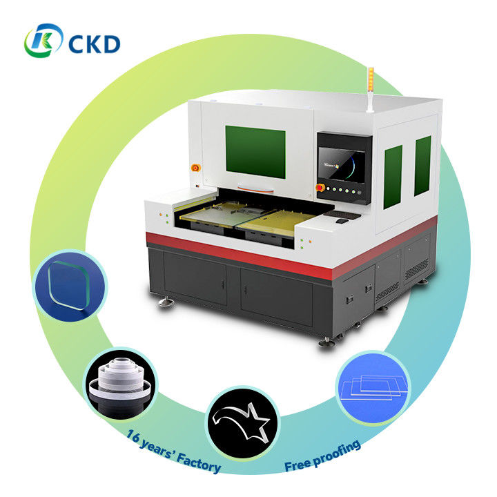 Advanced Polygonal CNC Glass Cutting Machine with 30/50/60/75/80/90W Laser Power