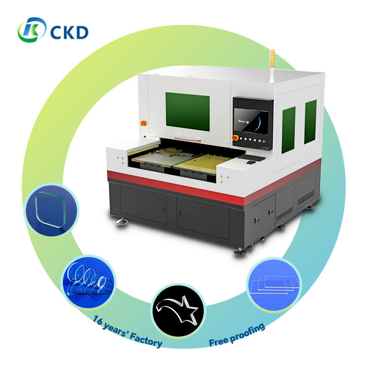 Advanced 1064nm Laser Glass Cutting Machine with Noise-Free 1-100kHz Impulse Frequency