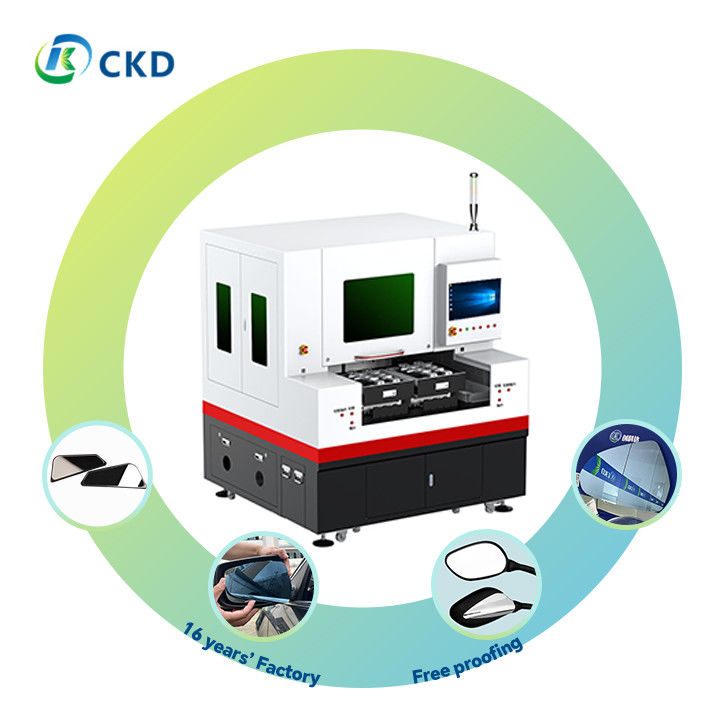 HTI Decorative Mirror Laser Cutting Machine with 3.5KW Motor and Adjustable Cutting Speed 0-500mm/s