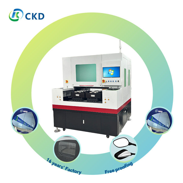Powerful Laser Mirror Cutting Machine with 3.5KW Motor Power and HTI Control