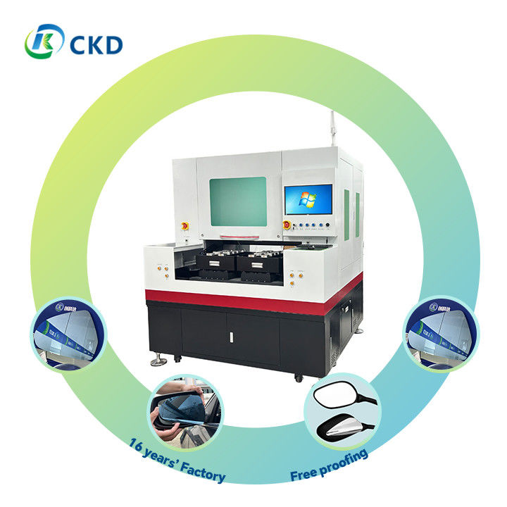 Glass Cutting Machine 3.5KW Motor Power With ±0.01mm Accuracy