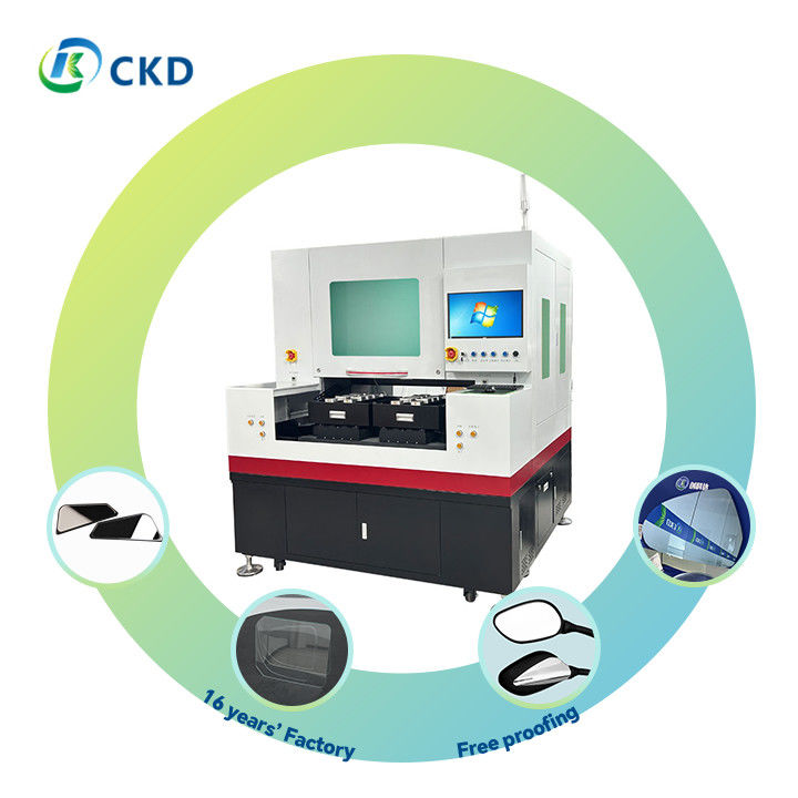 3.5KW Laser Cutting Machine for Glass Mirror Cutting with HTI Control