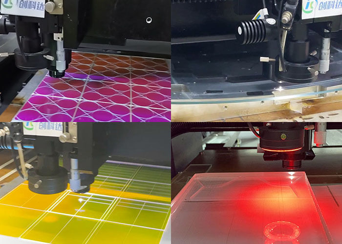 Laser Glass Cutting Machine Offering Precise Control Over Cutting Depth and Speed To Achieve Desired Glass Edge Finishes  To Accuracy±0.01mm