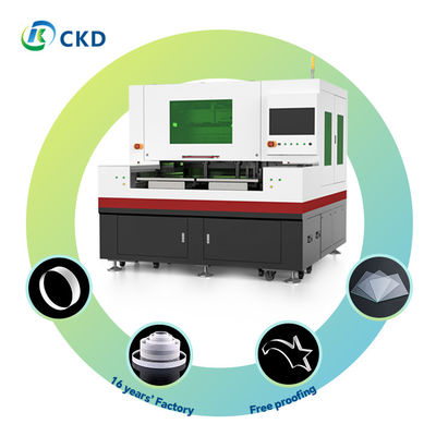60W Laser Glass Cutter with Water Cooling and Pulse Frequency Up to 1000kHz
