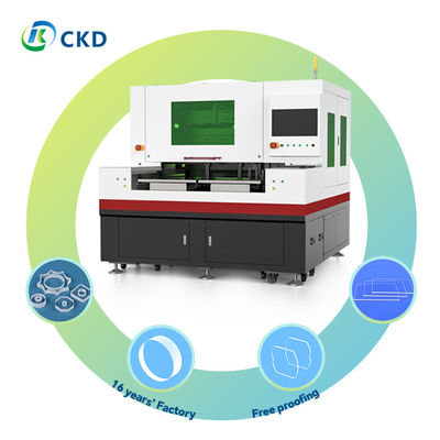 150W Glass Cutting Machine with RFC02 Splitting Laser Source and <0.03mm Cutting Accuracy