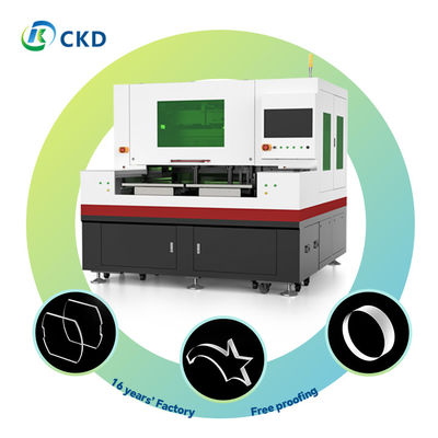 1G Acceleration Fiber Laser Cutting Machine / Thick Glass Laser Cutting Machine for Precise Cutting