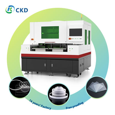 RFC02 Radio Frequency CO2 150W Semi Automatic Single Table Glass Cutter with Water Cooling