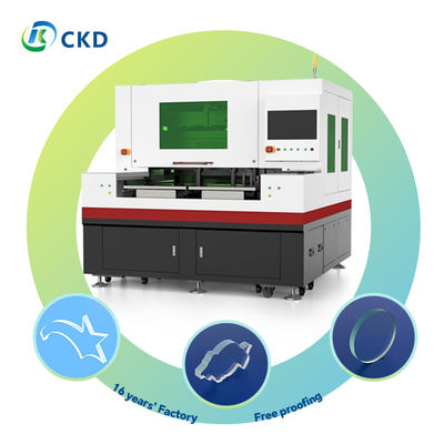 Precision Laser Glass Cutting Machine with XY Linear Motor Optical Grating Scale Drive