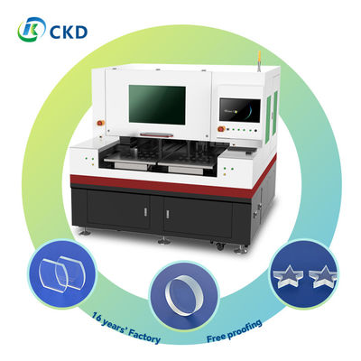 Water Cooling Laser Glass Cutting Machine With Infrared Picosecond Laser Type And 1064nm Wavelength