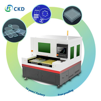 Precision Glassware Laser Cutting Machine For Optical Glass Fine Cutting Accuracy