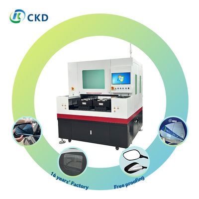 220V/380V Glass Cutting Machine With HTI Control Cutting Glass Sheet At 0-500mm/s