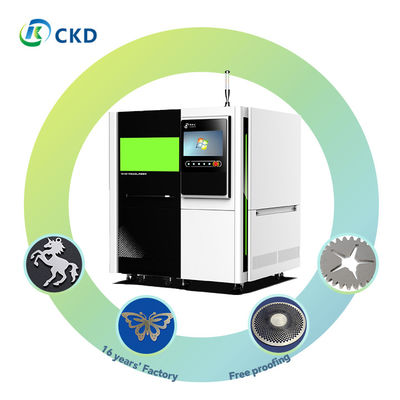 High Precision 1064nm Laser Metal Cutter for 2.5*6M Working Range Powered by Servo Motors