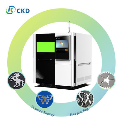 220V 10% 50HZ Metal Laser Cutting Machine With Taiwan Hiwin Square Guide Rails